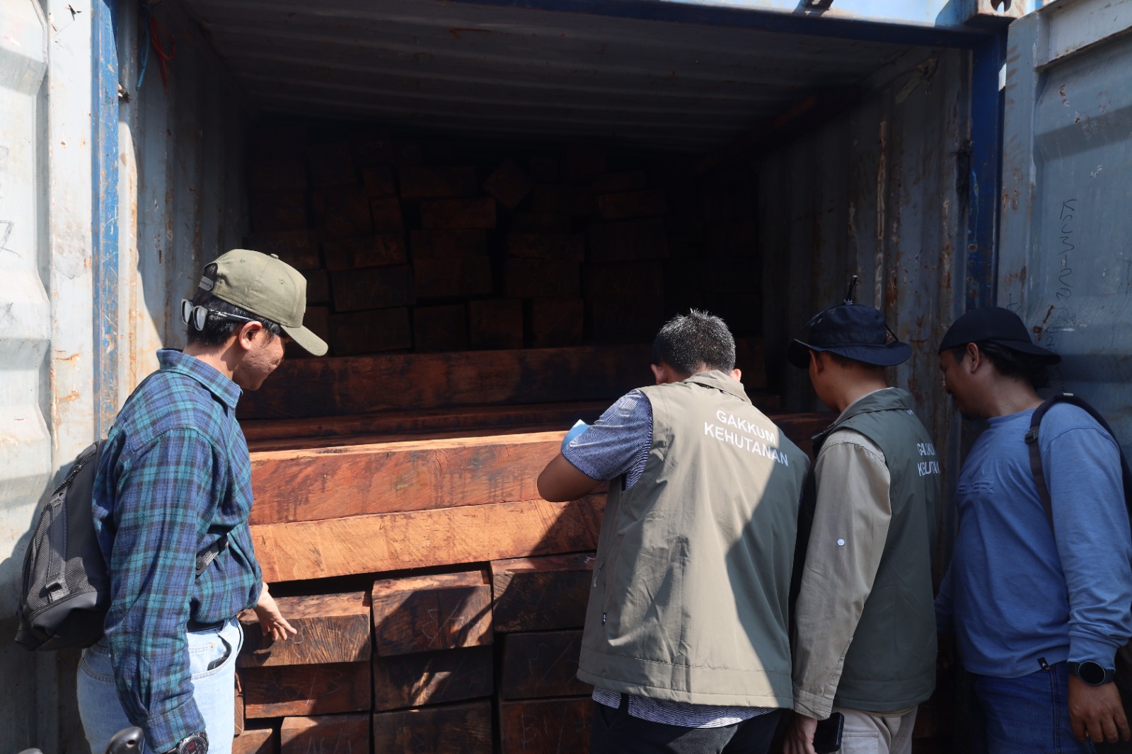 Authorities Intercept Alleged Illegal Merbau Shipment from Papua