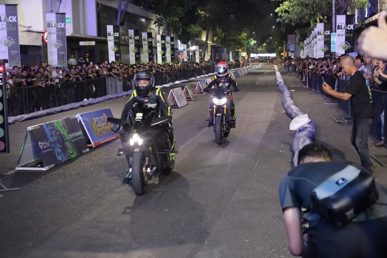 Polrestabes Surabaya Gelar Hoofdbureau City Night Race, Beri Ruang Baru untuk Pecinta Balap
